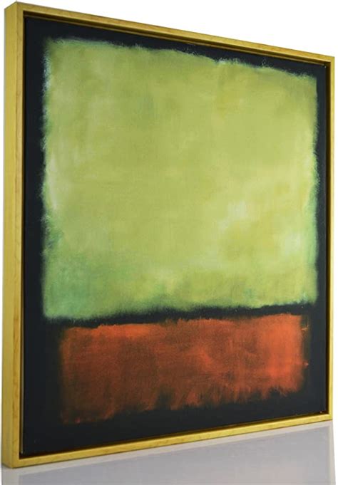 Amazon.com: Berkin Arts Framed Mark Rothko Giclee Canvas Print Paintings Poster Reproduction ...