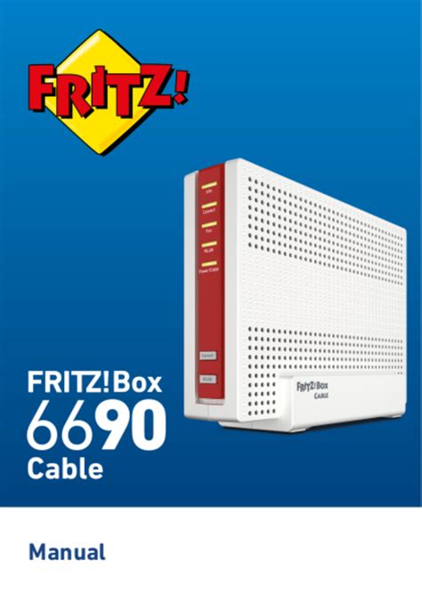 User manual AVM FRITZ!Box 6690 Cable (English - 308 pages)