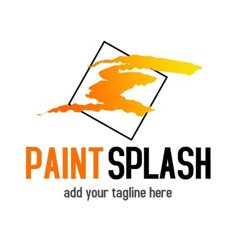 Copy of Paint splash logo | PosterMyWall