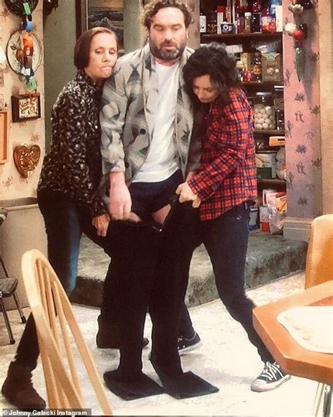 Johnny Galecki hints he may reprise his role as David Healy for Roseanne spin-off The Connors ...