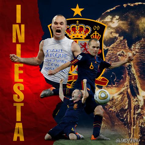 Iniesta World Cup 2010 on Behance