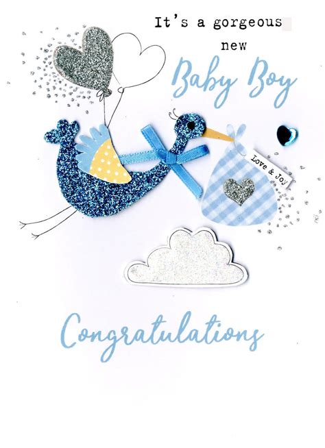 New Baby Boy Irresistible Greeting Card | Cards