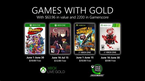 New Games with Gold for June 2020 - Xbox Wire