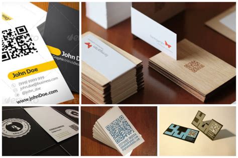 25 Impressive Examples Of Qr Code Business Cards In Qr Code Business Card Template ...