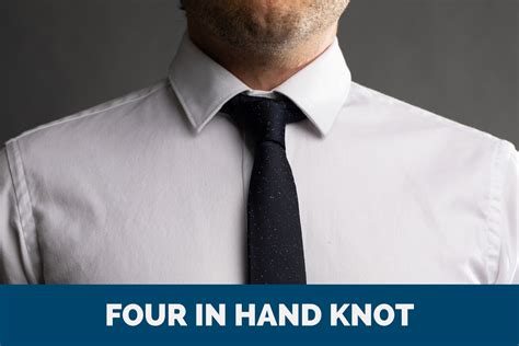 How to Tie a Four In Hand Knot (Step-By-Step Guide) - The Modest Man