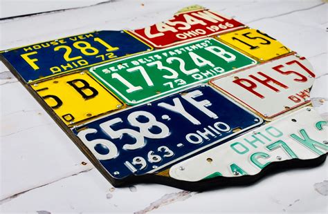 Ohio State Sign Ohio License Plate Sign License Plate - Etsy