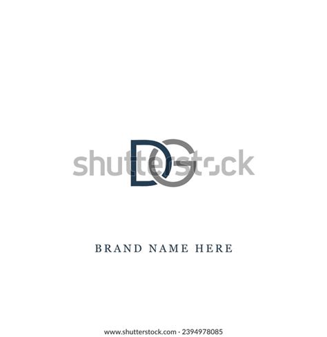 Dg Logo D G Design White Stock Vector (Royalty Free) 2394978085 ...