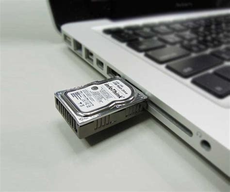 Mini Hard Drive Flash Drive