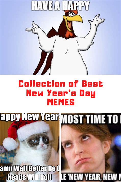 Collection Of Best NEW YEAR'S DAY MEMES 2024 - Guide For Geek Moms