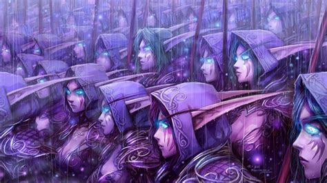 Warcraft art, Night elf, Warcraft iii