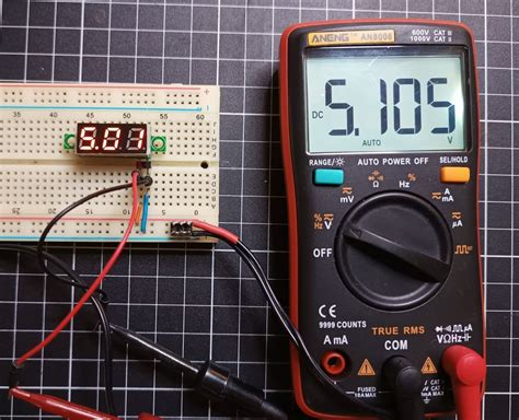 Mini voltmeters with breadboard projects – Garry's blog