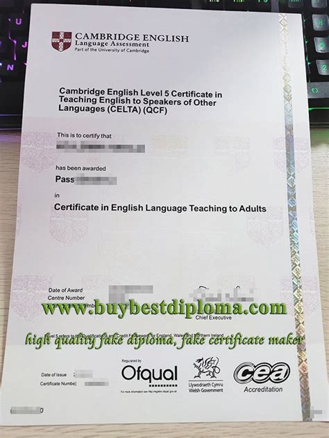 Can I Work As A Teacher With A Fake Cambridge CELTA Certificate?