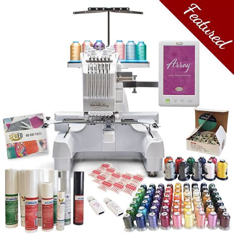 Baby Lock Array 6 Multi Needle Embroidery Machine - Sewing Machine Supply