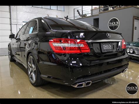 2012 Mercedes-Benz E63 AMG, Black/Black, less than 48k Miles!