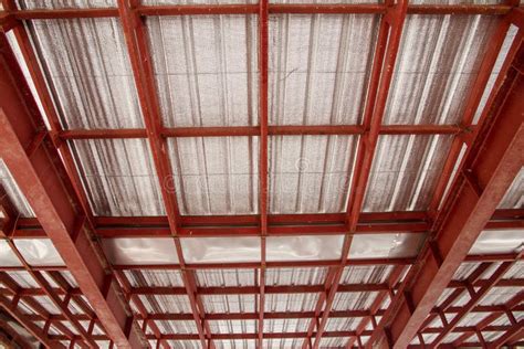 Under Metal Sheet Attached To the Roof Insulation. Stock Photo - Image of galvanized, iron: 79711700