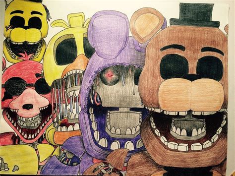 Pin by Stephanie Abram on FNAF Animated | Fnaf drawings, Anime fnaf ...