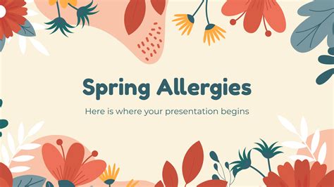 Spring Allergies Google Slides theme & PowerPoint template