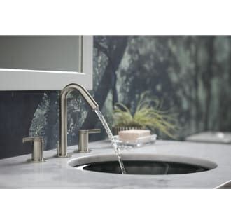 Kohler K-942-4-CP Polished Chrome Stillness Widespread Bathroom Faucet with Ultra-Glide Valve ...