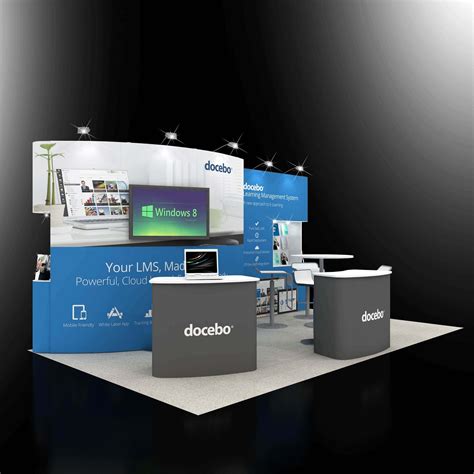 Exponents Trade Show Booths In The USA: 10x20 booths: How to create a big impact with a small booth