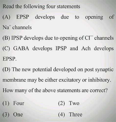 Please explain what are EPSP and IPSP - Zoology - - 16712065 | Meritnation.com