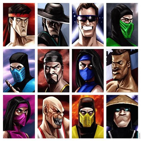 Evgeny Yurichev - Mortal Kombat 2 - Choose your character! in 2021 | Mortal kombat 2, Mortal ...