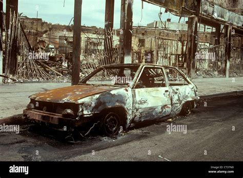 Aftermath of riots Stock Photo - Alamy