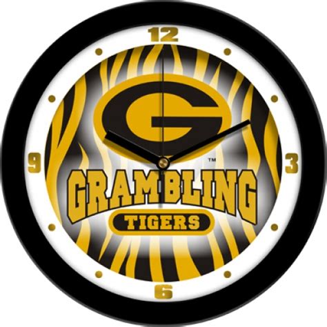 Grambling State University Tigers Dimension Wall Clock