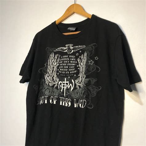 Vintage Black Tee (Not of This World), Men's Fashion, Tops & Sets ...