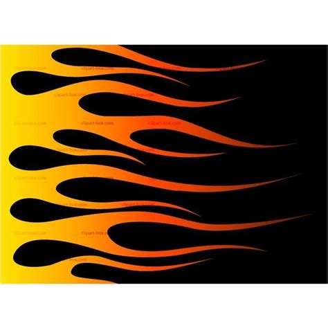 Hot rod flames stencil racing flame clip art vector | Drawing flames ...