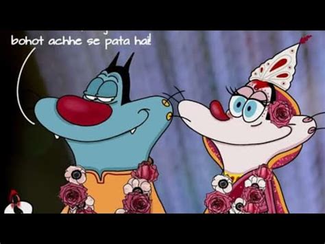 Oggy and Olivia wedding edit 💖 with falak Tak song 🥰 - YouTube