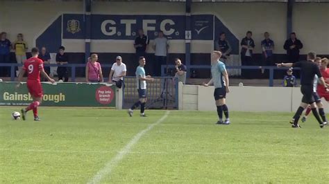 Non-league Gainsborough Trinity allow football fans in stadium after five months | ITV News Calendar