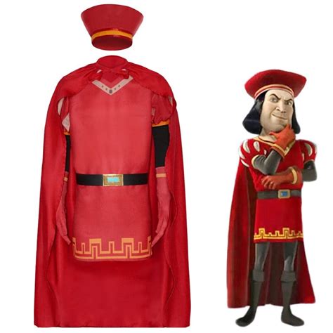 New Lord Farquaad Cosplay Costume Green Monster King Farquaad Suit ...