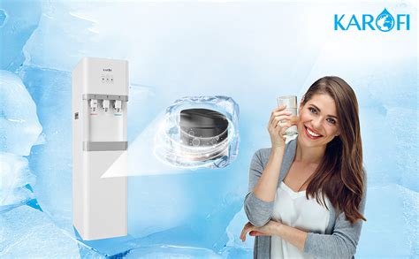 Karofi 2-in-1 Water Dispenser and Purifier 8L | 6 Stage Filter | White Finish | Save 85% Water ...