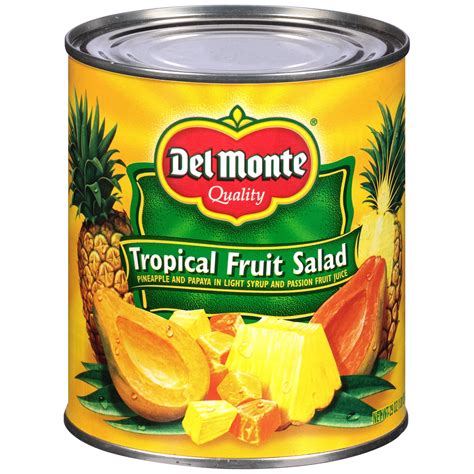 Del Monte Tropical Fruit Salad, 29 oz - Walmart.com