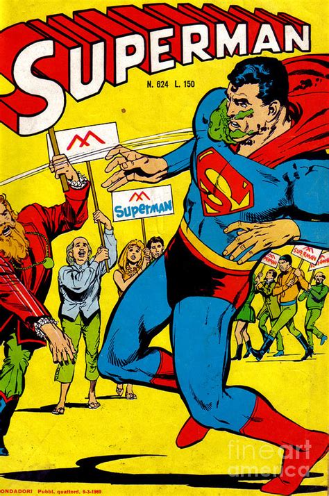 Superman Comic Cover 1969 2 of 9 Digital Art by Silvio Nocilla - Pixels