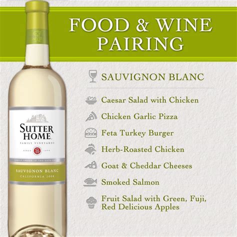 Sutter Home Wine & Food Pairing Series: Sauvignon Blanc - Sutter Home Family Vineyards