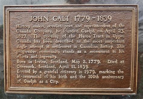 John Galt Historical Marker