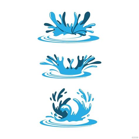 Circle Splash Vector in Illustrator, SVG, JPG, EPS, PNG - Download ...