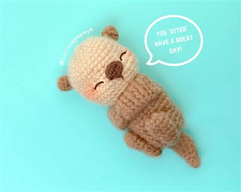 Sea Otter: Crochet pattern | Ribblr