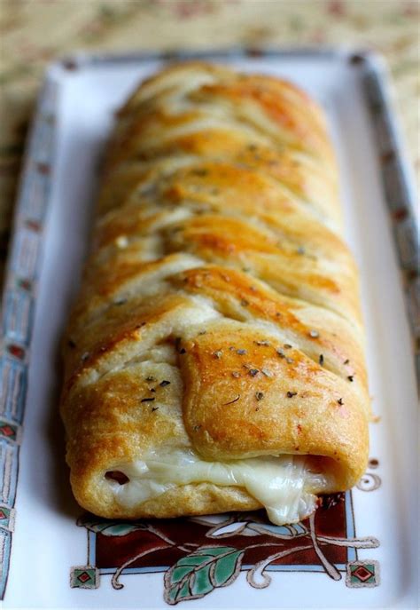 Hot ham and cheese braided sandwich. IMG_8371 | Crescent roll recipes ...