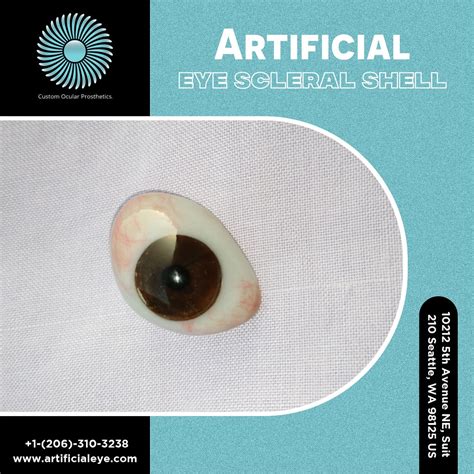 artificial eye scleral shell | Custom Ocular Prosthetic is a… | Flickr