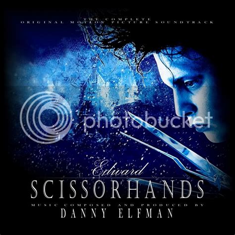 Black Score Cover Art: Edward Scissorhands - The Complete Original Motion Pictrure Soundtrack