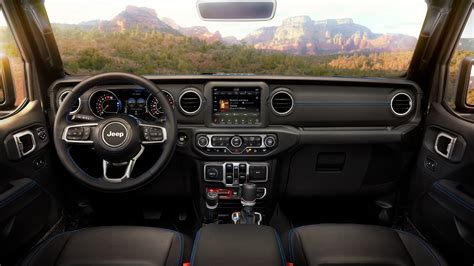 2021 Jeep Wrangler Unlimited Rubicon 4xe 4K Interior Wallpaper | HD Car ...