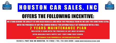 HOME - HOUSTON CAR SALES INC