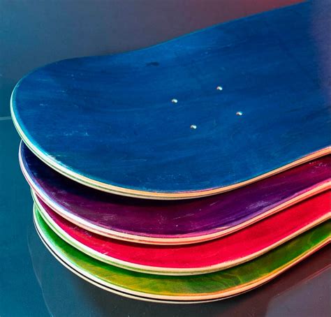 SKATEBOARD BLANK DECKS / PAINTHUFFER METALFLAKE