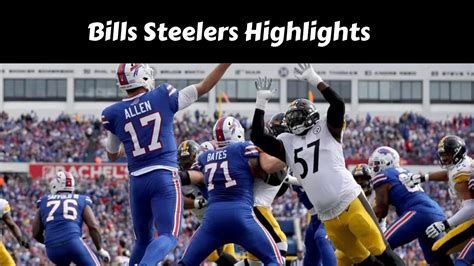 Bills Steelers Highlights February 2023