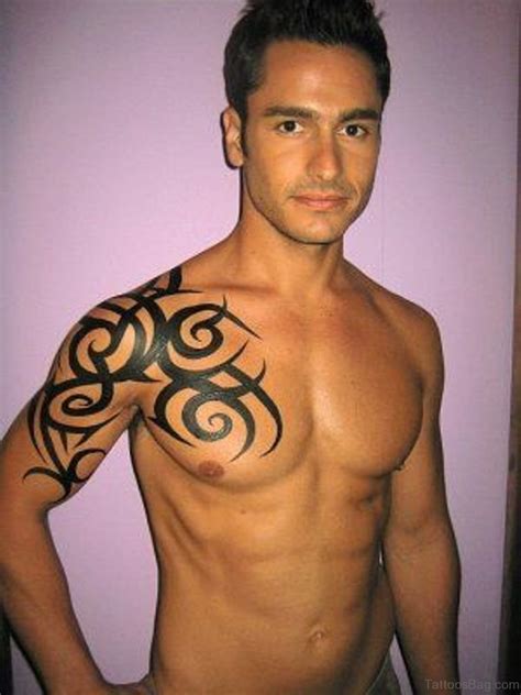 59 Great Tribal Tattoos On Chest - Tattoo Designs – TattoosBag.com