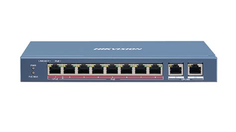 Hikvision DS-3E0310HP-E 8-Port 100 Mbps Long-Range Unmanaged PoE Switch - MEGATEH.eu Online ...