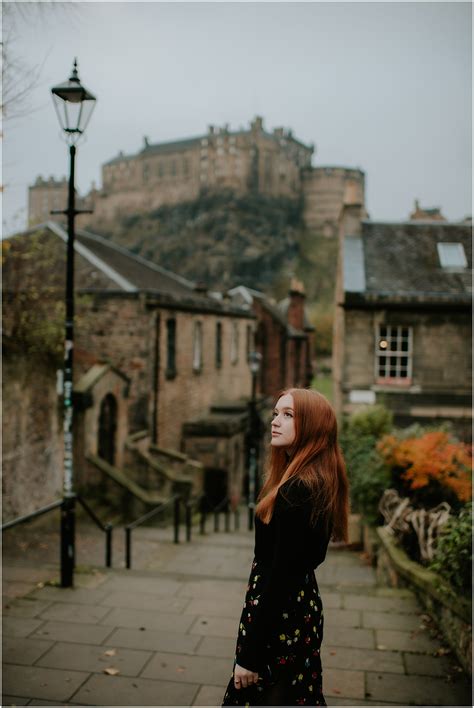 Edinburgh autumn portrait photoshoot | Scotland portrait photographer | Natalia Swiader Photography