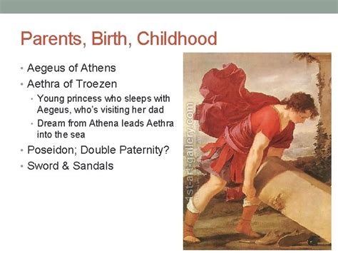 THESEUS Parents Birth Childhood Aegeus of Athens Aethra